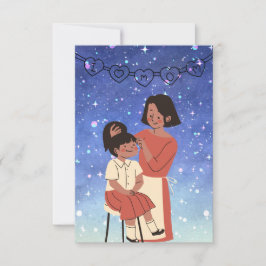 Cartão De Agradecimento Placa de dia de as mães