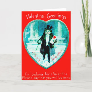 Cartão De Agradecimento Placa de dia de os namorados