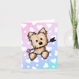 Cartão De Agradecimento Placa de Dia de os namorados KiniArt Cairn