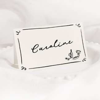 Cartão De Agradecimento Placa de espaço de mão branca