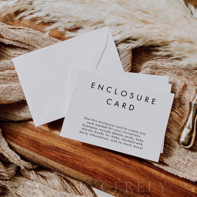 Cartão De Agradecimento Placa de gabinete mínima moderna HARLOW (Criador carregado)