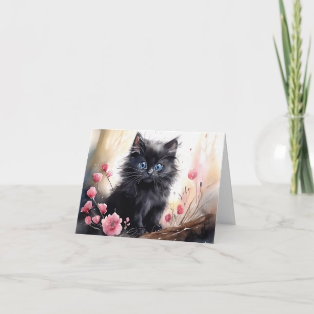 Cartão De Agradecimento Placa de Namorados dobrados (Frente)