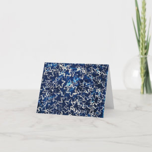 Cartão De Agradecimento Placa de Nota abstrato_32<Blank Inside>