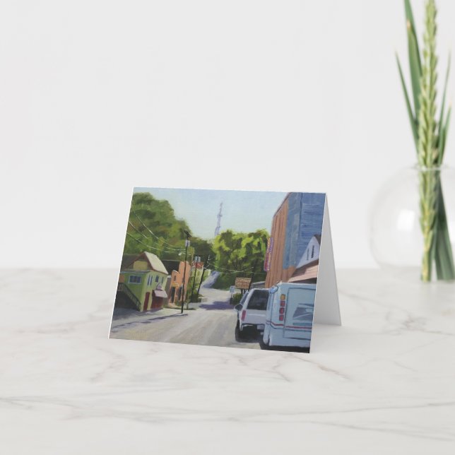 Cartão De Agradecimento Placa de Nota de Arte do Interior (Frente)