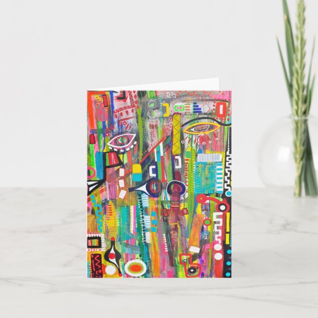 Cartão De Agradecimento Placa de Nota de Vazio Aqualung (Frente)