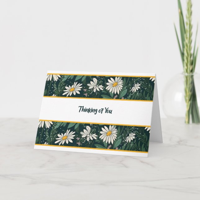 Cartão De Agradecimento Placa de Nota de vazio com Visitas (Frente)