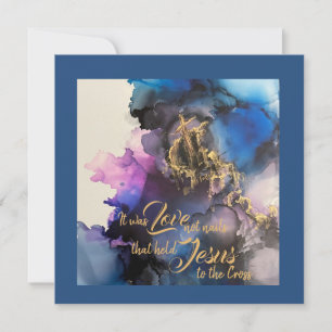 Cartão De Agradecimento Placa de Nota do Aleluia da páscoa