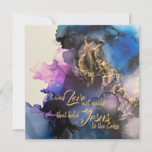 Cartão De Agradecimento Placa de Nota do Aleluia da páscoa