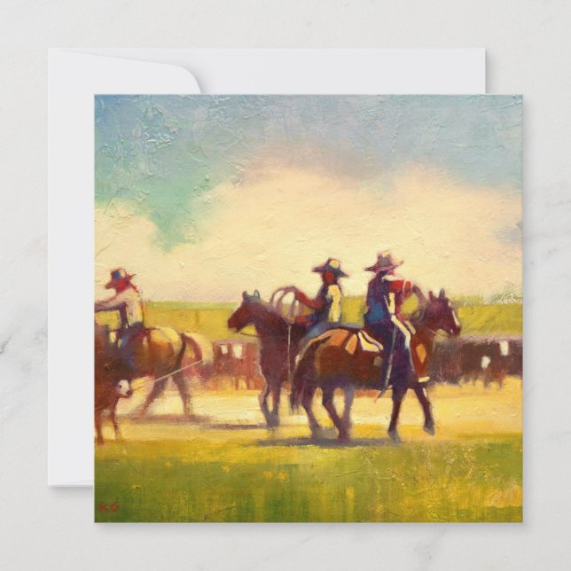 Cartão De Agradecimento Placa de Nota Simples Quadrada (Frente)