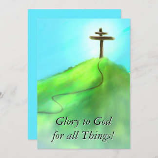 Cartão De Agradecimento Placa de Papel de carta de Consolamento Verdadeira