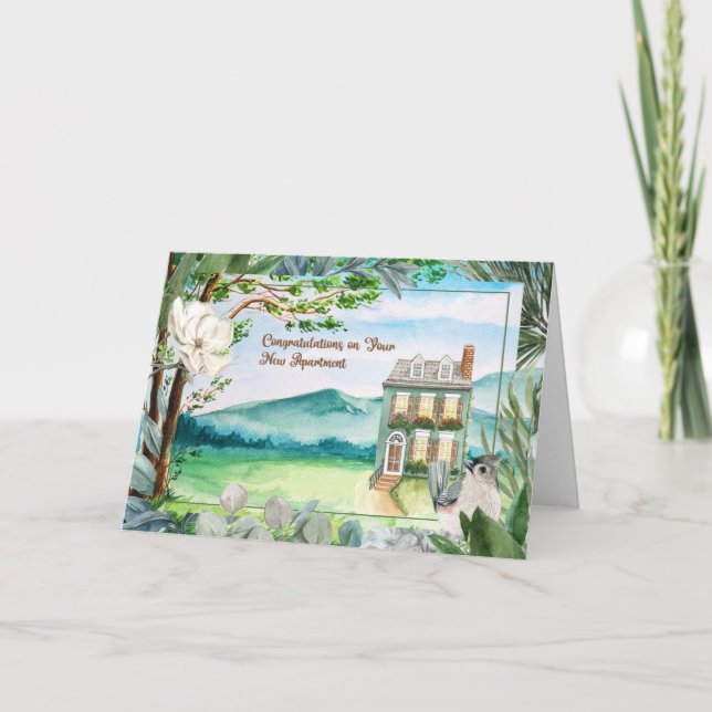 Cartão De Agradecimento Placa de parabéns sobre como encontrar um novo com (Frente)