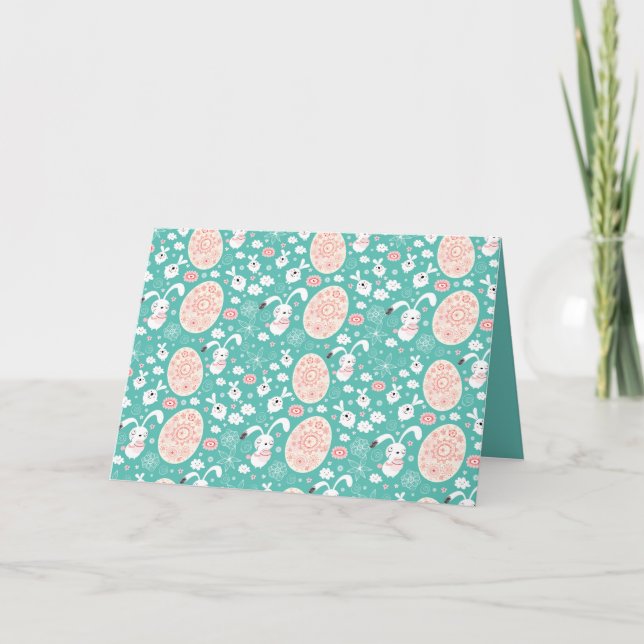 Cartão De Agradecimento Placa de saudação de parada de páscoa (Vazio) (Frente)