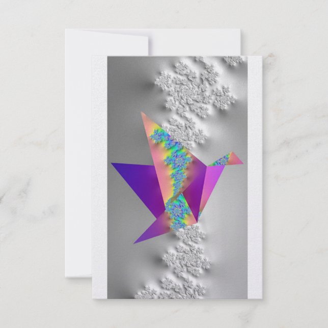 Cartão De Agradecimento Placa de saudação plana de 3,5" X 5" (Frente)