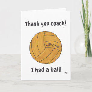 Cartão De Agradecimento Placa de treinador 1 WP