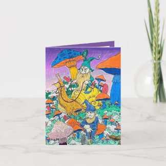 Cartão De Agradecimento Placa de Troll mágica