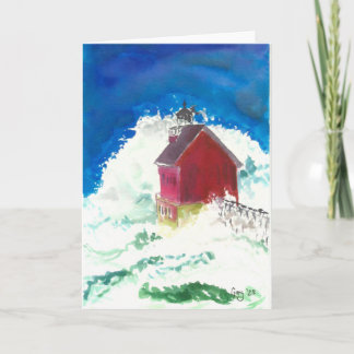 Cartão De Agradecimento Placa de vazio com águas escaláveis