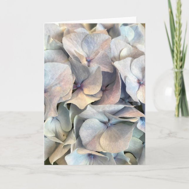 Cartão De Agradecimento Placa de Vazio de expressões suaves (Frente)