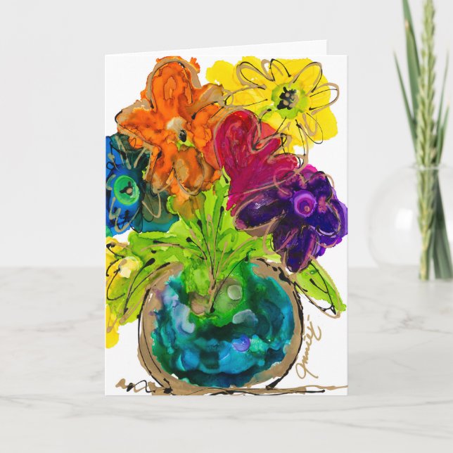 Cartão De Agradecimento Placa de Vazio de Lovitude Feliz Junto (Frente)