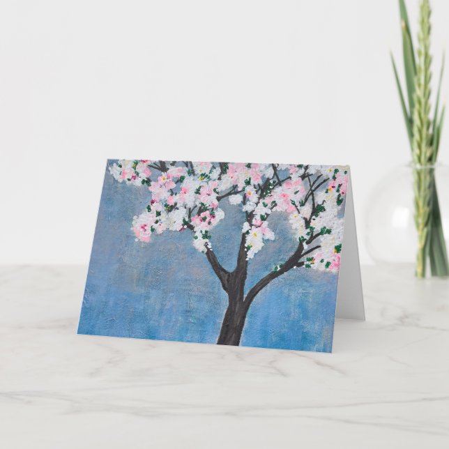 Cartão De Agradecimento Placa de Vazio dobrada (Frente)