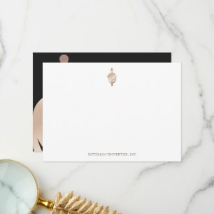 Cartão De Agradecimento Placa do encaixe da porta