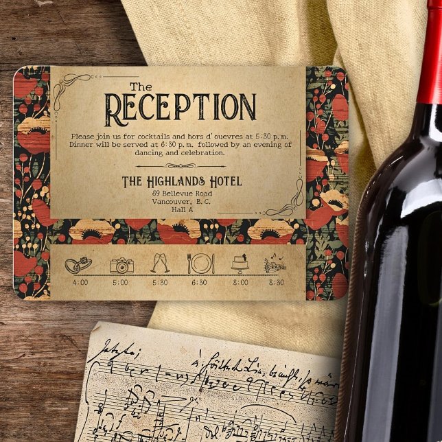 Cartão De Agradecimento Placa do gabinete de linha do tempo da Recepção de (Criador carregado)