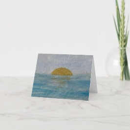 Cartão De Agradecimento Placa dobrável para Vazio sunny Day