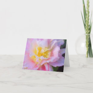 Cartão De Agradecimento Placa Nota Fotográfica Floral