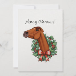 Cartão De Agradecimento Placa plana de Natal