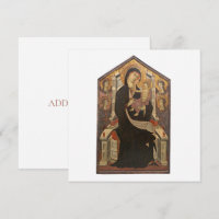 PLACA PLANA: MADONNA & CHILD/ QUATRO ÂNGULOS : 132