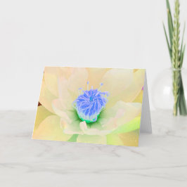 Cartão De Agradecimento Placas de Nota com Flor Amarelo