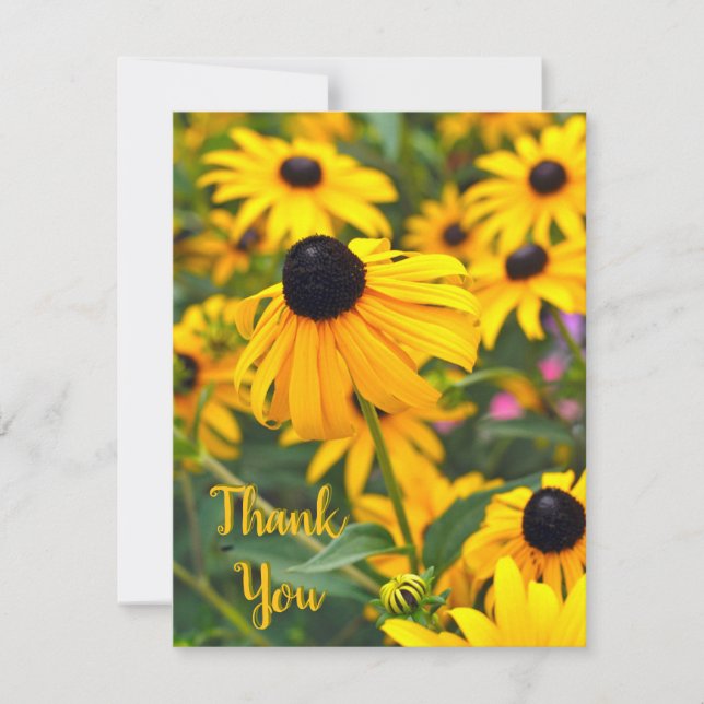 Cartão de Agradecimento Plano (Frente)