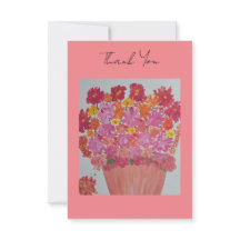 Plantador Rosa Obrigado Nota