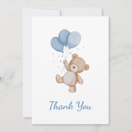 Cartão De Agradecimento Podemos Ampliar O Chá de fraldas De Espera