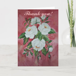 Cartão De Agradecimento Poem Card, obrigado!