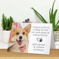Poema Veterinário Personalizado Cão de Vet Foto Pe