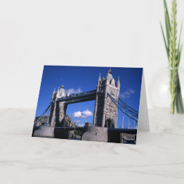 Cartão De Agradecimento Ponte Torre nos anos 90