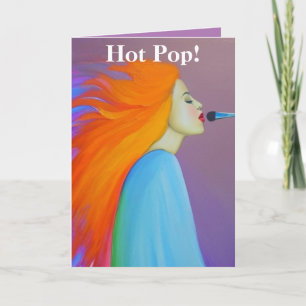 Cartão De Agradecimento Pop quente