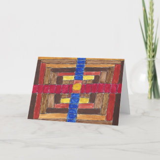 Cartão De Agradecimento Portas Antigas