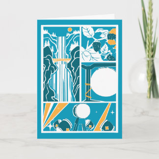 Cartão De Agradecimento Portland Taiko Folded Card