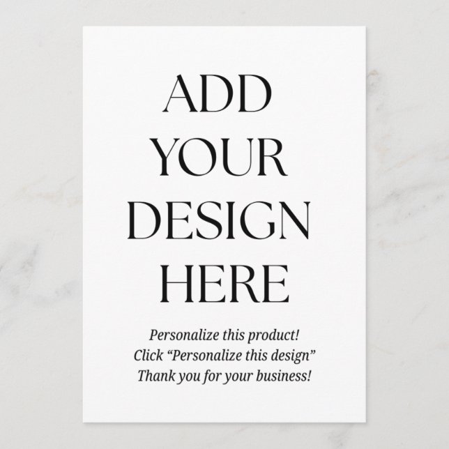 Cartão De Agradecimento Postcard (Frente)