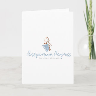 Cartão De Agradecimento Postpartum Progress® Guerreiro Mãe®