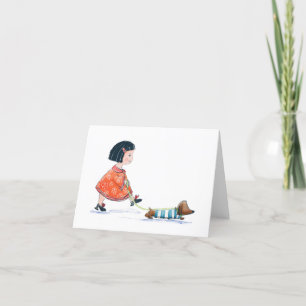 Cartão De Agradecimento Posy e Marmalade