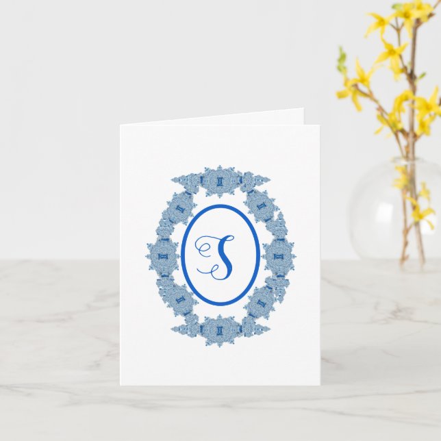 Cartão de agradecimento Potes de Gengibre Chinoise (Flor Amarela)