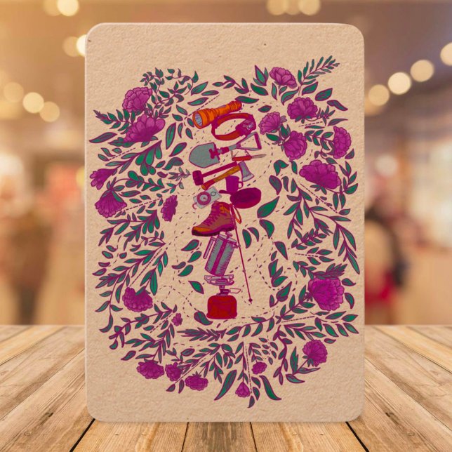 Cartão De Agradecimento Preparado para o acampamento Adventure Hiking Obri (Criador carregado)