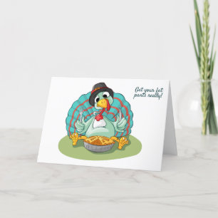 Cartão De Agradecimento Prepare suas calças gordas!