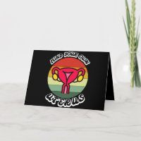 Presente Feminista Engraçado Útero Antigo Cuide da