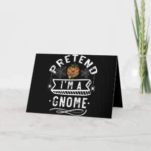 Cartão De Agradecimento Presumo Que Eu Seja Um Gnome Presente Engraçado Do