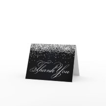 Preto Brilhante brilhante de prata