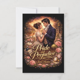 Cartão De Agradecimento Pride and Prejudice
