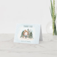 Primeiro aniversario de Rapaz Azul-Neve de inverno